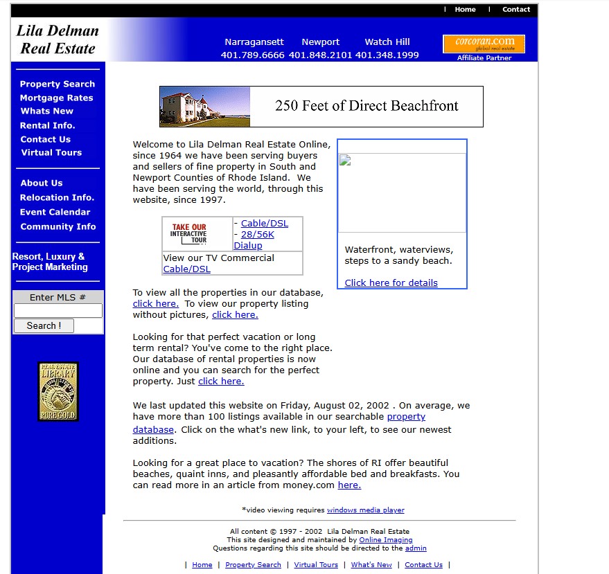 Lila Delman Real Estate 2002